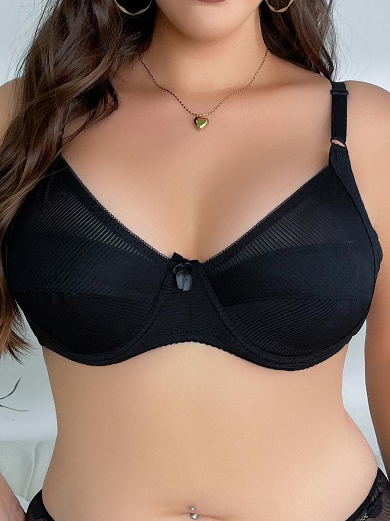 Artdewred Lace Perspective Brassiere Women Sexy Lingerie Underwire Floral Bralette Plus Size Bras