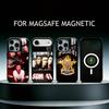 Чехол для телефона Hard-rock S-Sum 41 для iPhone17,16,15,14,13,12,11 Plus,Pro Max Магнитный Для Magsafe Беспроводной Зарядки