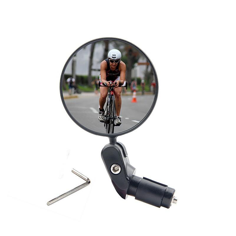 Bicycle Rearview Mirror Foldable Convex Rearview Mirror for Mountain and Road Bikes Universal Reflective Mirror Cycling Equipment
