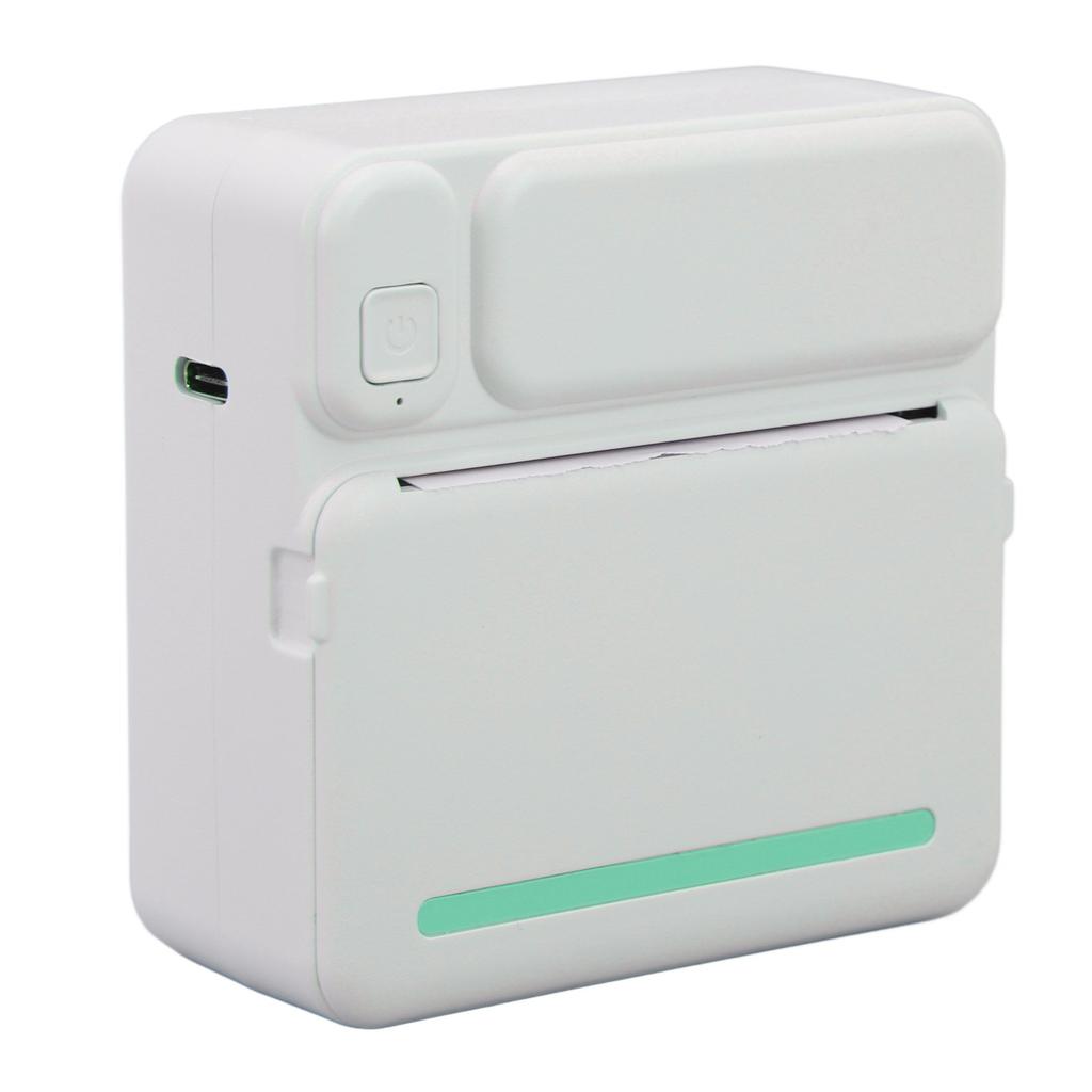 Принтер для наклеек Термопринтер Портативный Бесчернильный Принтер для телефона с приложением для детей Учебные заметки Фотографии Чеки