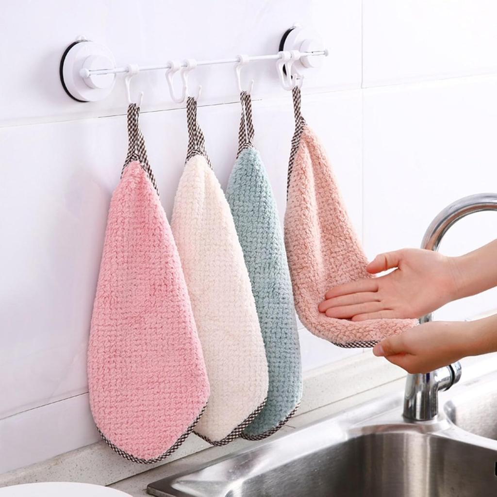 10pcs Quick Dry Rags, Kitchen Dish Cloths Dish Towels Cleaning Cloth Kitchen Cloth, Multipurpose Reusable Washcloths Cleaning Fast Drying Dish Rags