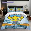 Popcorn Tweety Fun Bedding 1 Duvet Cover 2 Pillowcase Without Core Christmas Birthday Gift Bedding Set Duvet Cover And Pillowcase