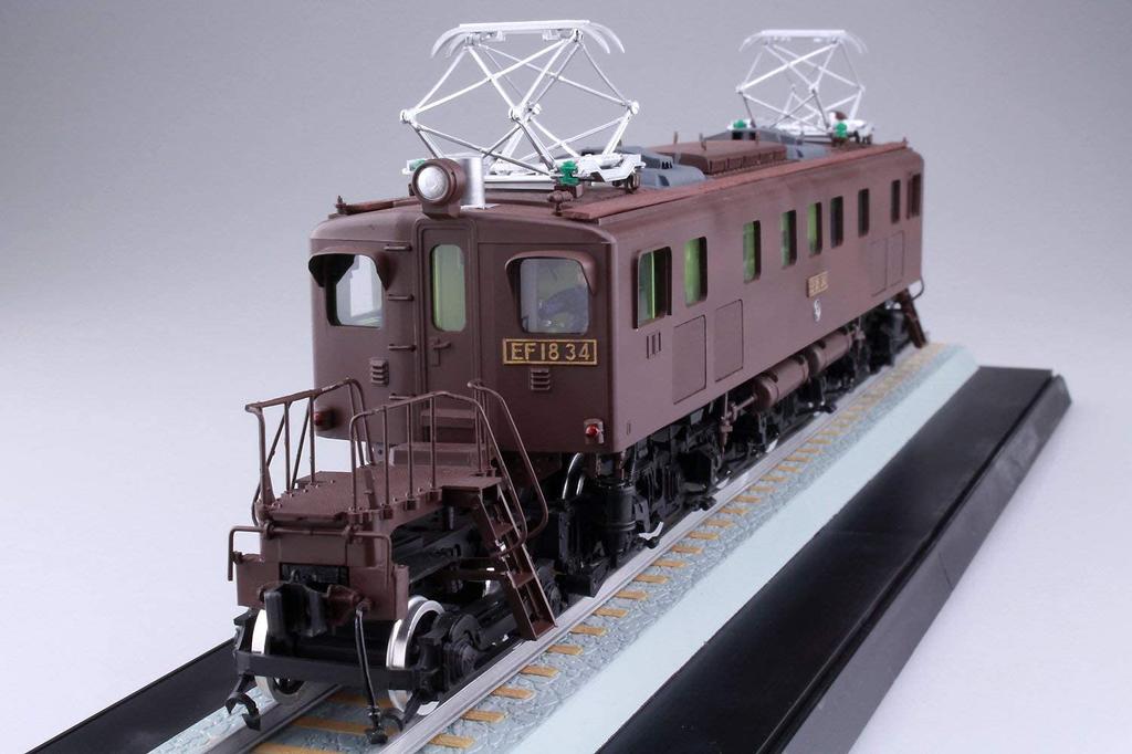 Aoshima Bunka Kyozaisha Electric Locomotive Series Электровоз EF18 Пластиковая модель 1/50 №2