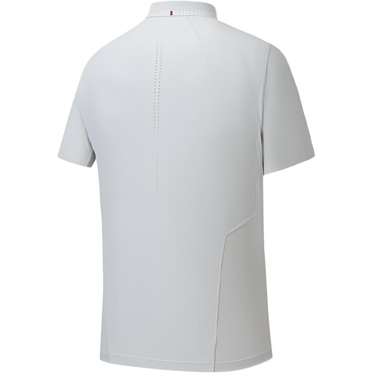 Anta Champion All-Weather Series Simple Solid Color Soft Versatile Short Sleeve Polo Shirt Men tops 152620126-4