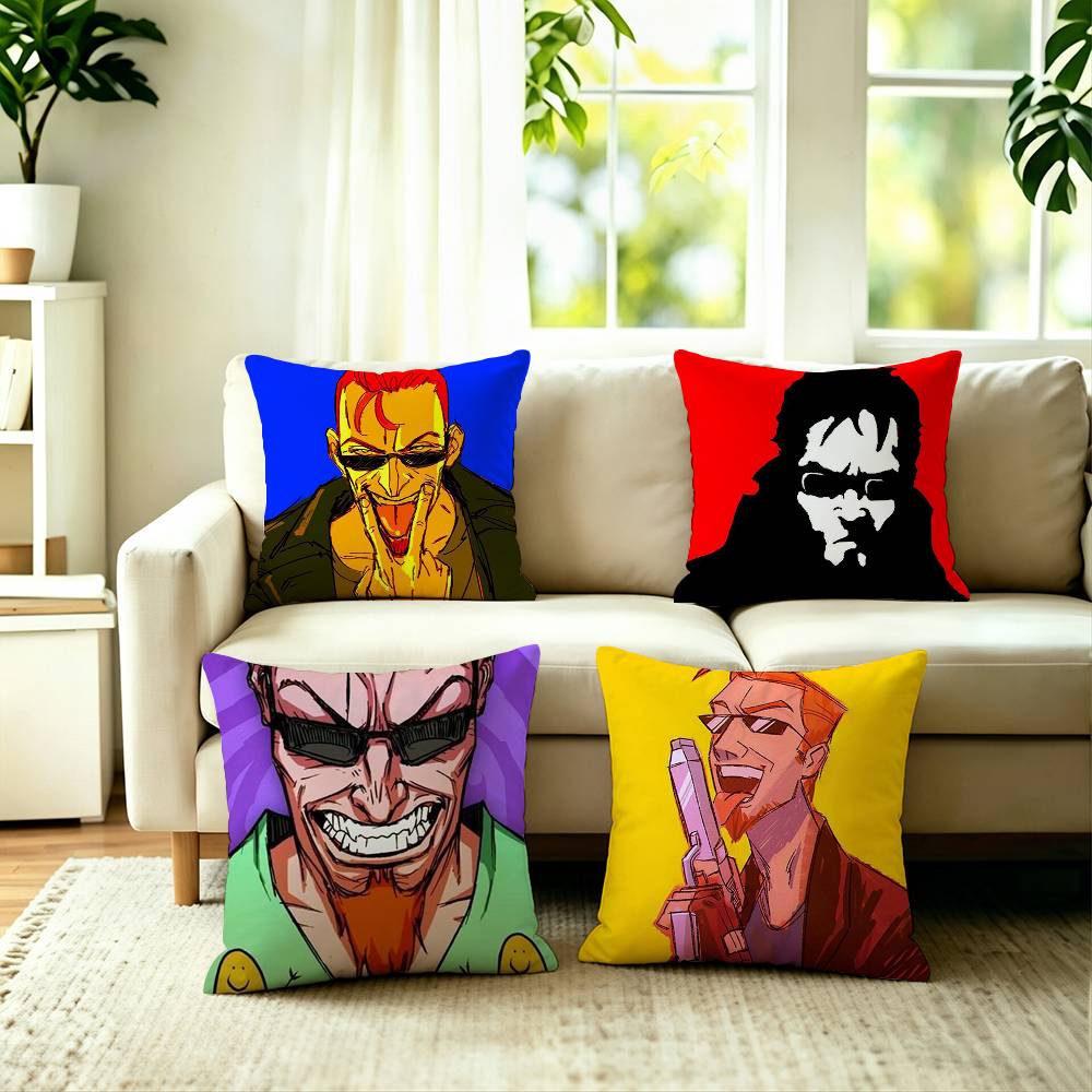 Game The PPostal DDude Pillow Case Square DoubleSided Sofa Cushion Cover Bedroom Bedside Pillow