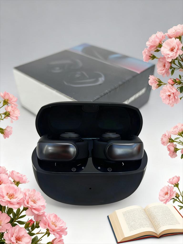 JYL TS Ультраоткрытые наушники V12 На клипсе Bluetooth Пространственное аудио Не в уши Удобное прослушивание