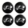 VW Car Accessories Wheel Center Cover Stickers Hub Cap Sticker Tire Valve For VW GTI Polo Passat Golf Tiguan Jetta T-ROC BeetleZF3