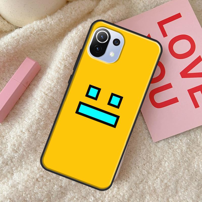 Geometry Dash Case For POCO X5 X3 X4 F5 Pro F3 F4 GT C40 M5s Phone Cover For Xiaomi 13 11T 12T Pro 12 Lite