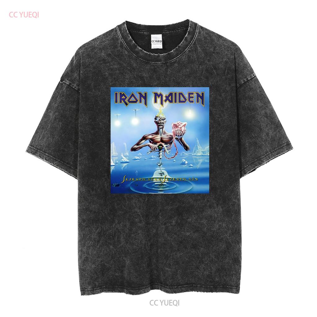 HOT NEW Iron Seventh Son T SHIRT Size S 5XL vintage Washed homme graphic Breathable Comfortable Stretched Top For Everyday Wear