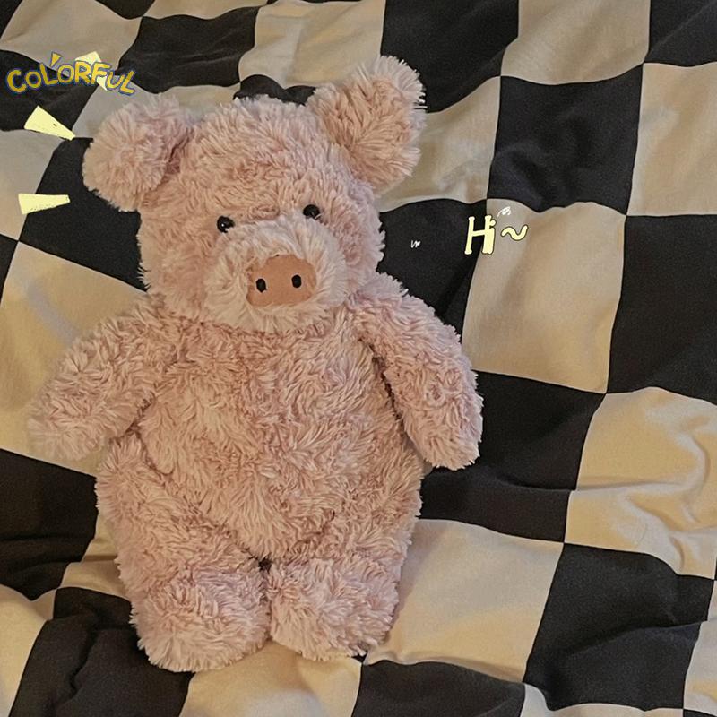 28cm Home Decoration Toy Children Birthday Gift Soft Banabus Pig Barcelona Bear Plush Stuffed Toy Cute Fur Doll Pillow Toy
