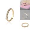 Twist Shape Ring Hand Jewelry Decorative Ornaments Gift Fashion Elegant Simple