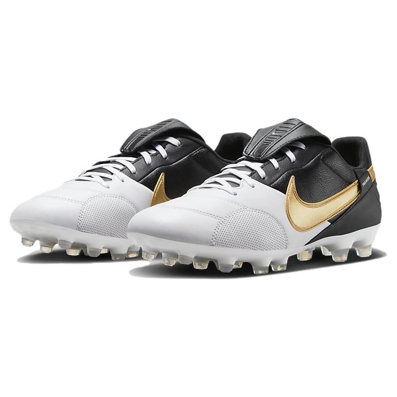Nike Premier 3 FG Clash Pack Белый Черный Металлик Золотой AT5889-174