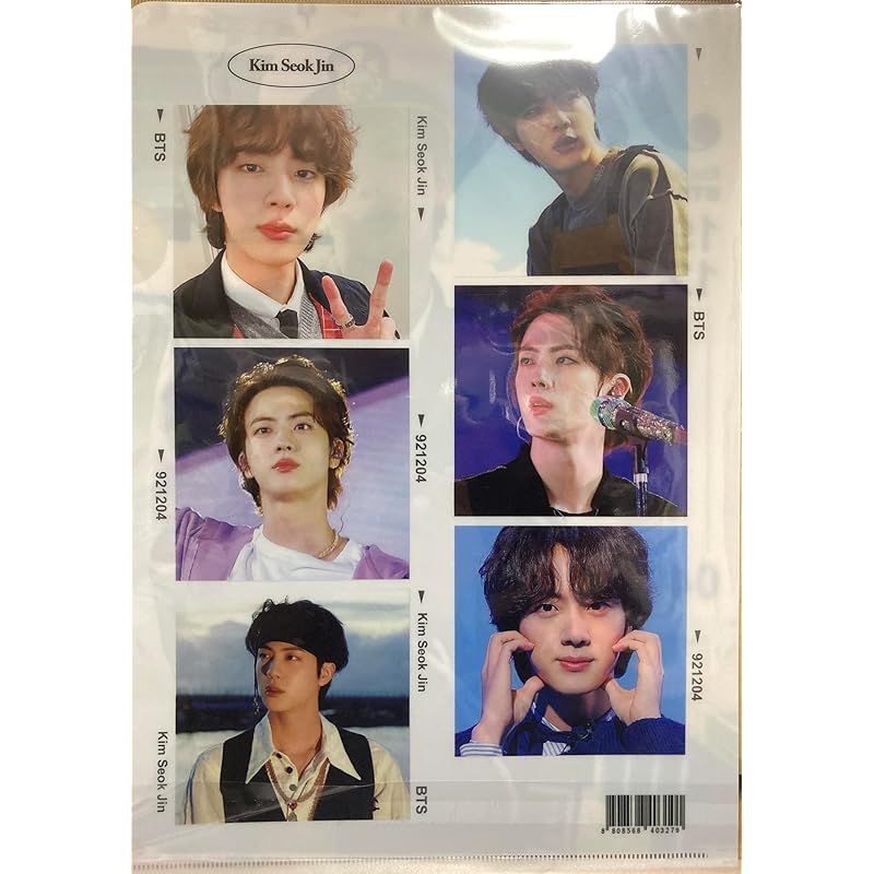 Джин Джин Товары прозрачный файл прозрачный бангтан мальчики Бантан [продукт]