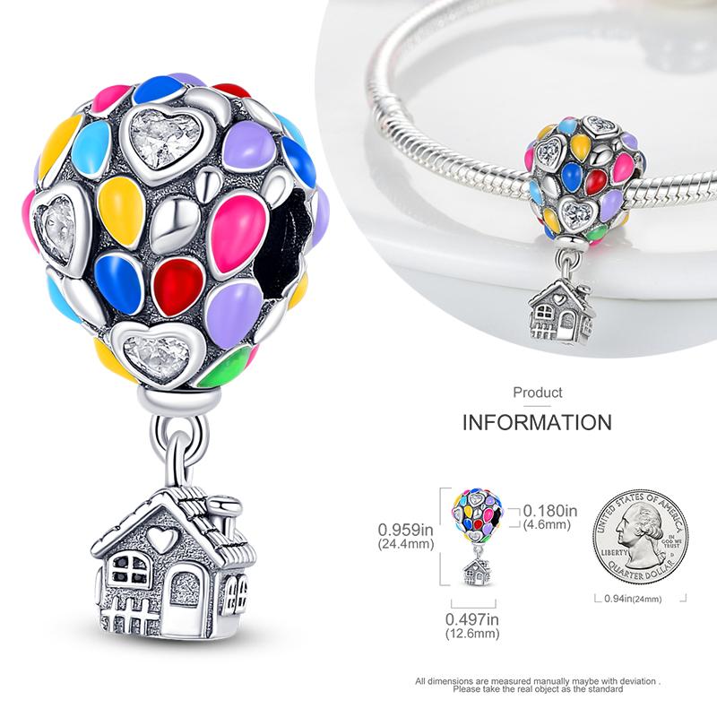 Copper Charms Beads Perfume Animal Butterfly Pendants Fit Original Bracelet Diy Jewelry