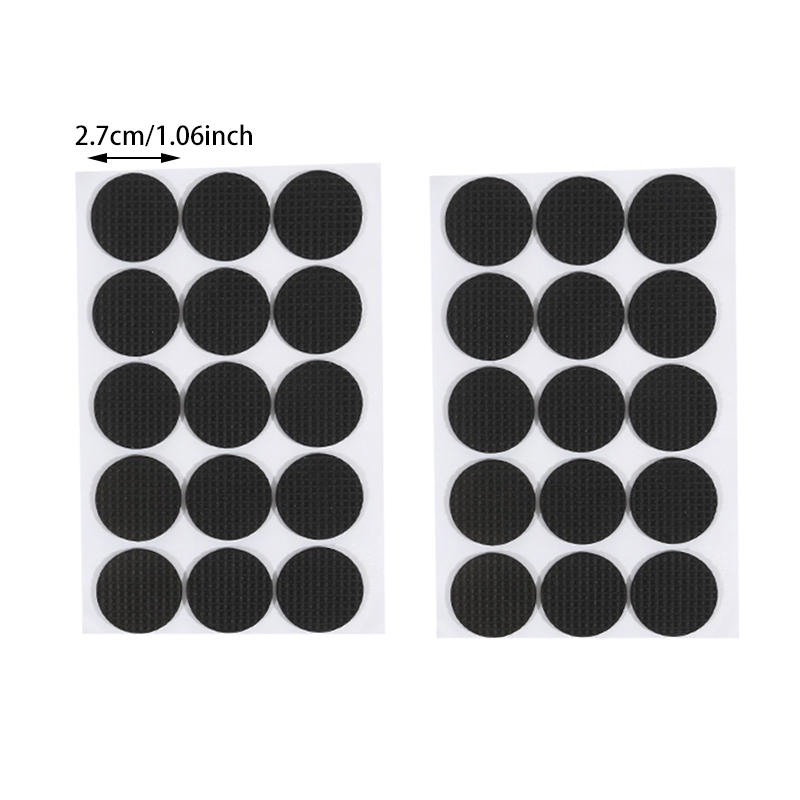 12/30/48PCS Non Slip Furniture Pads Self Adhesive Furniture Grippers Chair Leg Pads Floor Protectors