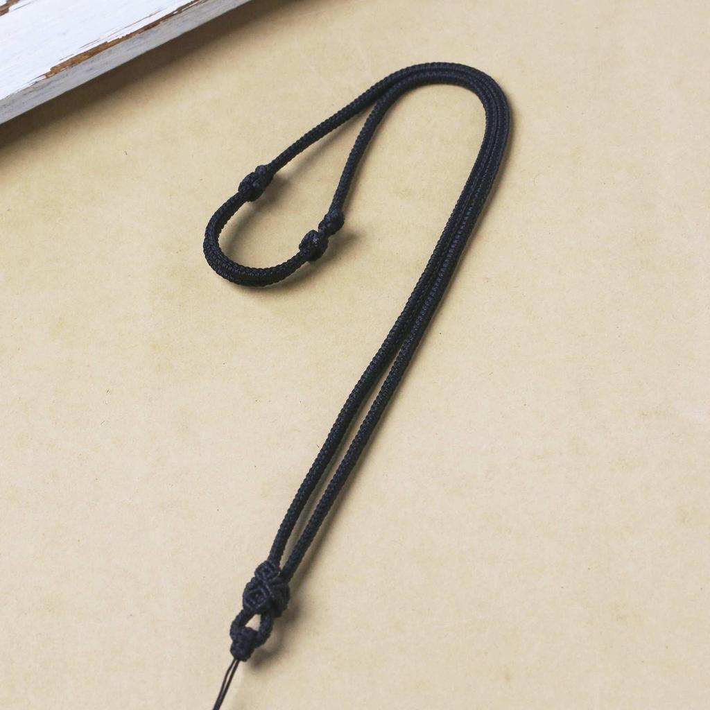 Год Змеи Узел Процветания Регулируемый Кулон с Тонко Плетеным Восьмижильным Шнуром