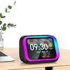 Smart Speaker Voice Assistant Portable BT Speaker with RGB Lights Home Speaker for Bedroom