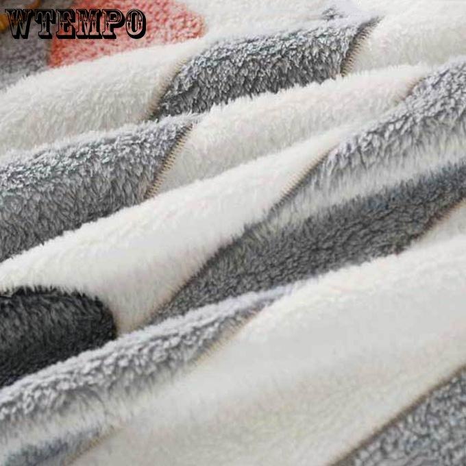 Double-sided Plus Fleece Blanket Sheets To Keep The Bed Warm In Winter Fluffy Coral Fleece Blanket Sofa Blanket Summer Air Conditioning Quilt