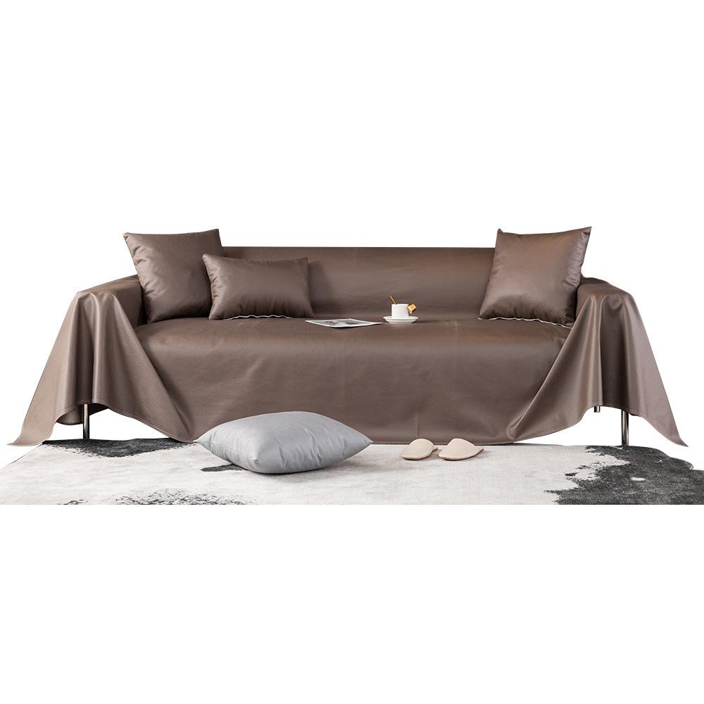 Простое водонепроницаемое полотенце для дивана, новое устойчивое к моче, против царапин, универсальное шерстяное полотенце Four Seasons с антипригарным покрытием, чехол для дивана, полотенце из искусственной кожи, осень и зима