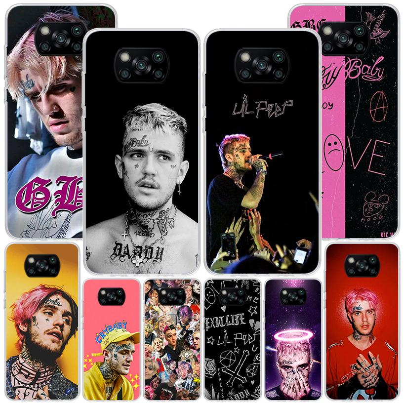 Lil Peep Singer Phone Case For Xiaomi Poco X7 X6 X5 Pro F7 Ultra Redmi 15C 15 13C 13 12C 12 10 10A 10C 9 9A 9C 9T Cover Poco X7