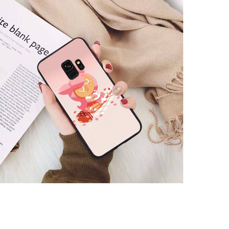 Чехол для телефона из серии игр Cookie Run для Samsung Galaxy S20 S10 Plus S10E S5 S6 S7edge S8 S9 S9Plus S10lite 2020