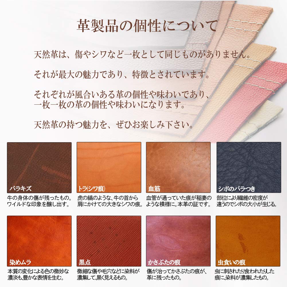 Maturi Кожа лошади кордован Двойная молния Вторая сумка, Коричневый, MT-14