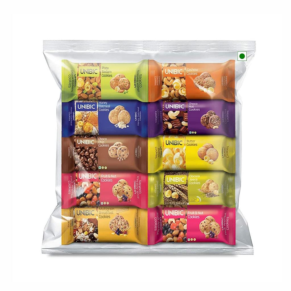 Unibic Assorted Cookies 75g (Pack of 10)
