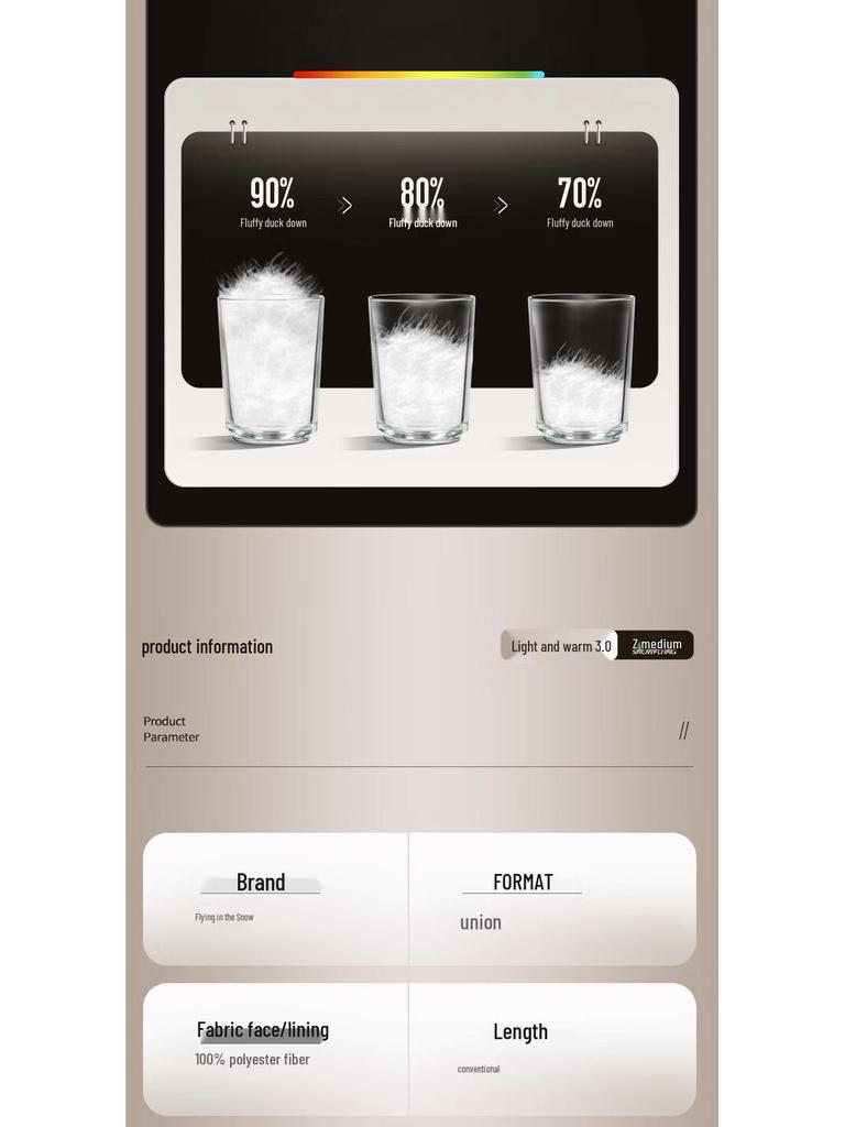 SNOWFLYING Женский короткий пуховик с капюшоном