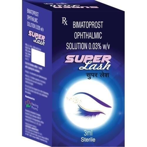 Picaturi Ochi Super Lash Eyelash Growth Serum, Healing Pharma, Bimatoprost 0.03%, Lengthening & Thickening, 3ml
