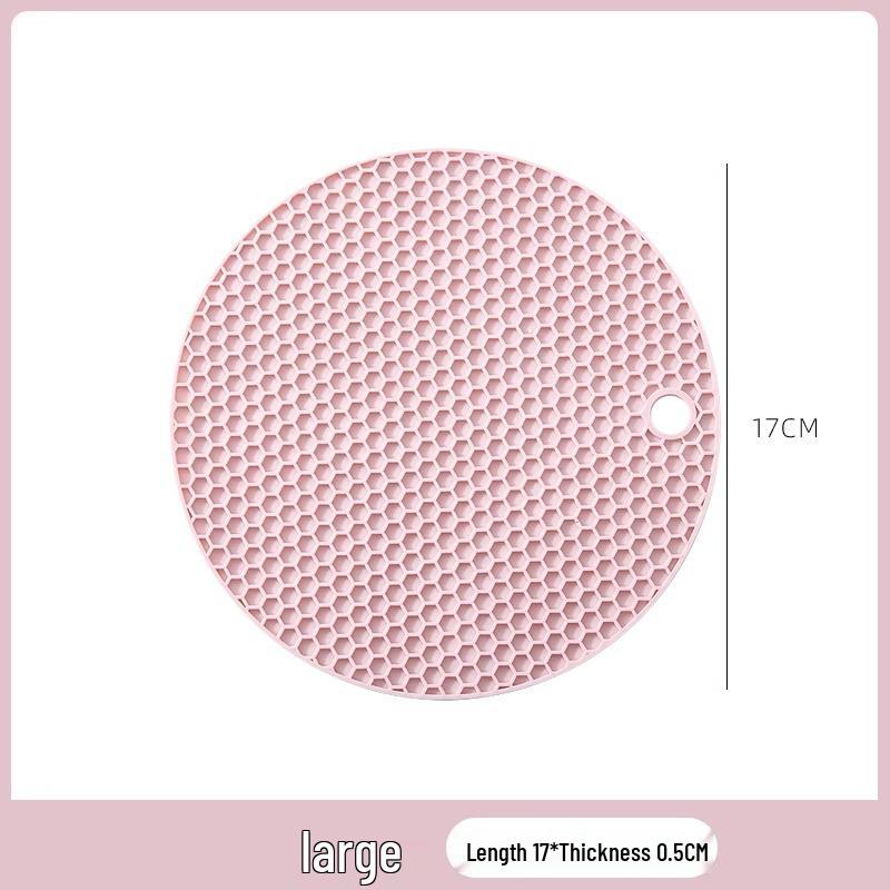 Silicone Honeycomb Heat-Resistant Non-Slip Casserole Mat