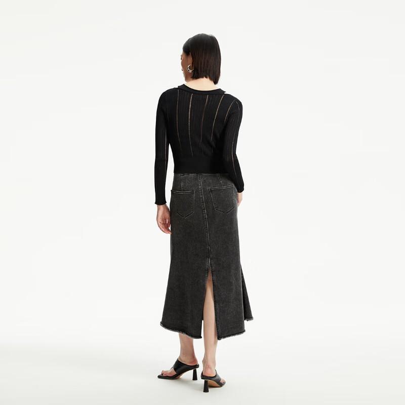 Veromoda Женский трикотажный топ CoutureMade с вырезами, имитирующий костюм-двойку