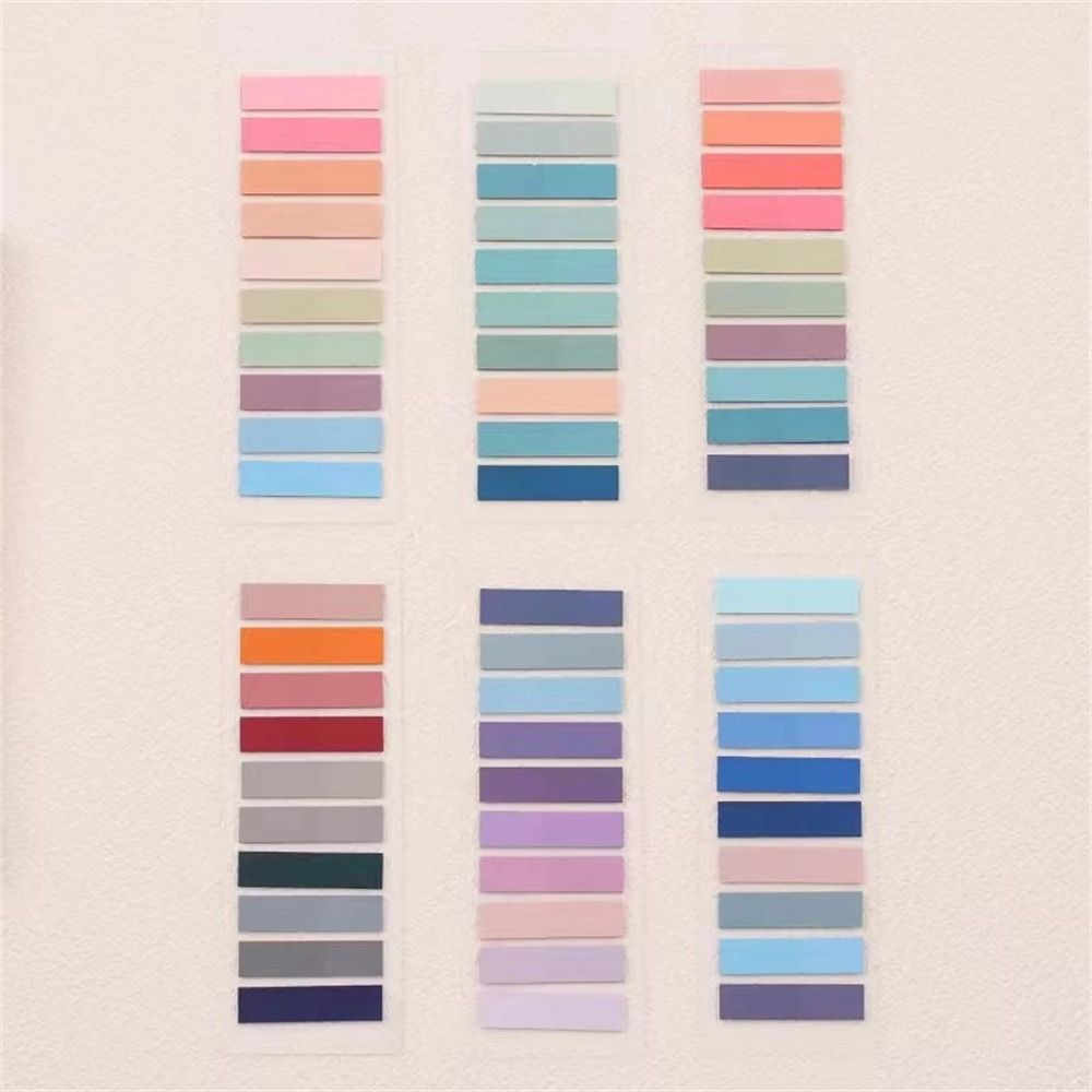 Index Tabs Bookmark Self Adhesive Loose-leaf Flags Tabs Memo Pad Stickers Index Page Markers Paper