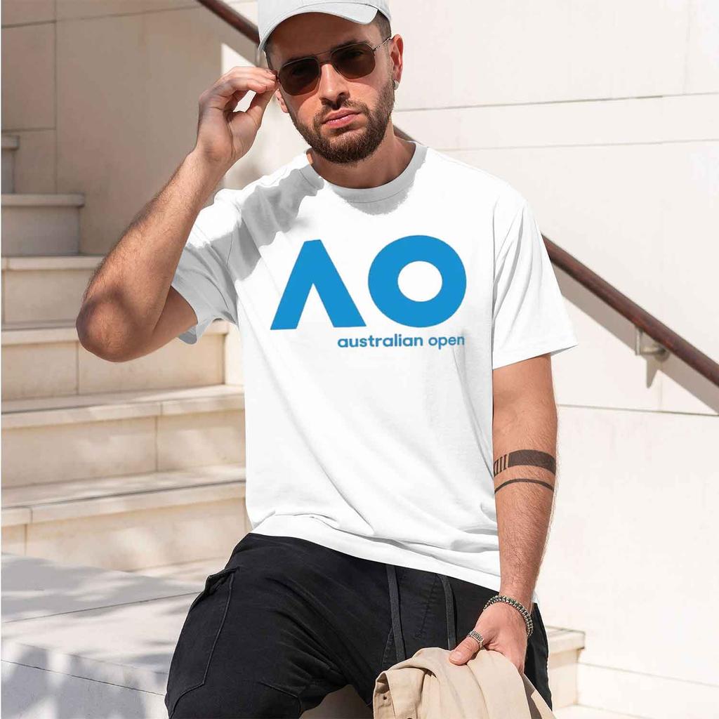 Australian Open Ao Tennis Championship Tshirt For Unisex And Unisex Summer Clothing Casual Short Sleeved Tshirt Streetwear 2026 Ne
