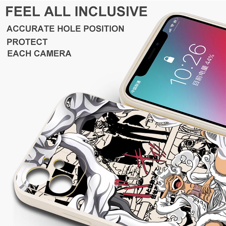 Чехол-бампер O-One Piece Luffy 5-й Гир для Xiaomi Redmi A1 A2 9C K60 Ultra 12C 13C 14C 10A 9T K40 10C Мягкий