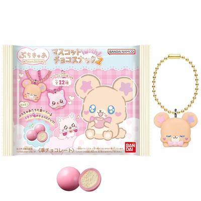 Bandai Талисман Petit Cure с шоколадными снеками 2, коробка 10 штук (Конфеты-игрушки)