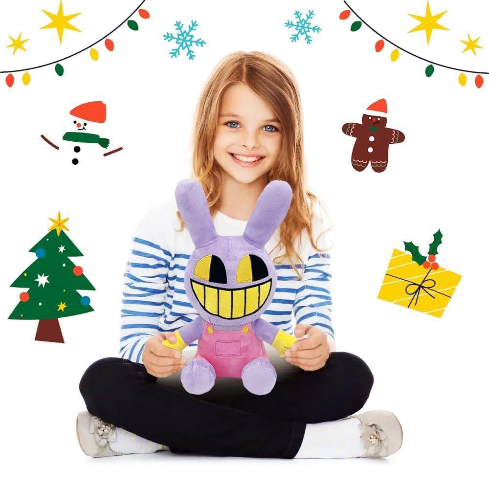 2 шт. Плюшевые игрушки Цифровой цирк Милый Клоун и Кролик Животное Кукла для детей