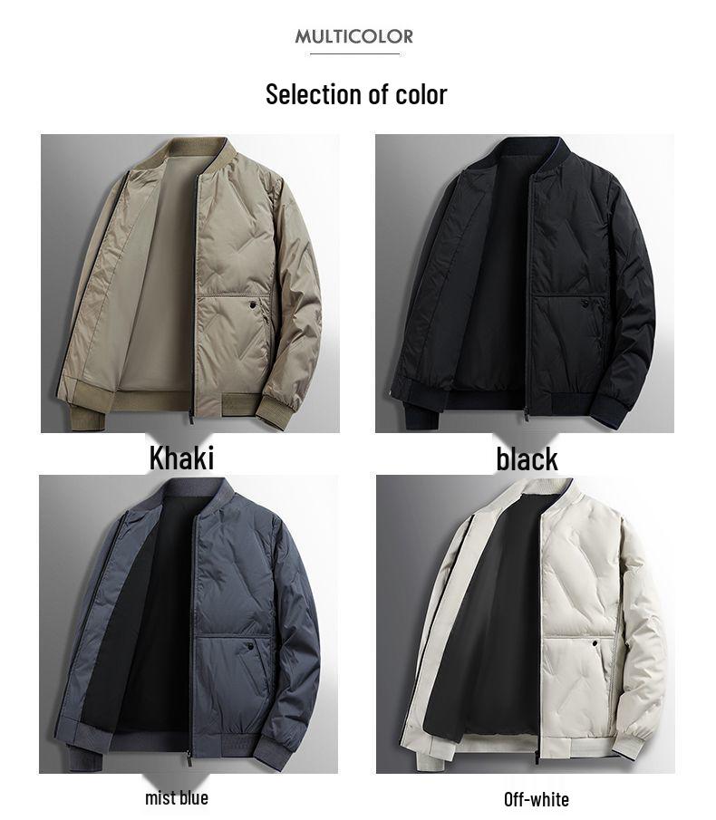 Мужская модная утолщенная зимняя хлопковая куртка - Молодежная повседневная куртка на все случаи жизни