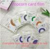 Высокопрозрачная CPP-пленка для карточек размером 3 и 6 дюймов в альбоме Polaroid с тематикой попкорна.