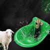 Plastic Sheep Water Fountain Green Sheep Liquid Drinker Feeding Tool Sheep Goat Drinker Bowl Pig