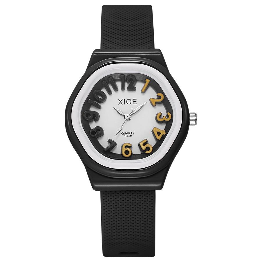 Silicone Quartz Watch For Women Cartoon Dial With Logo Customization