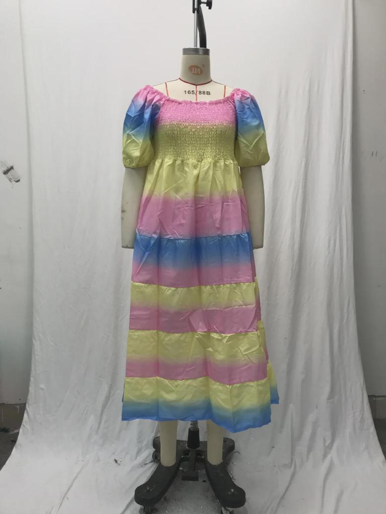 Женское платье с открытыми плечами в европейском и американском стиле, весна/лето 2025 г. - модная длинная юбка на одно плечо с большим размахом