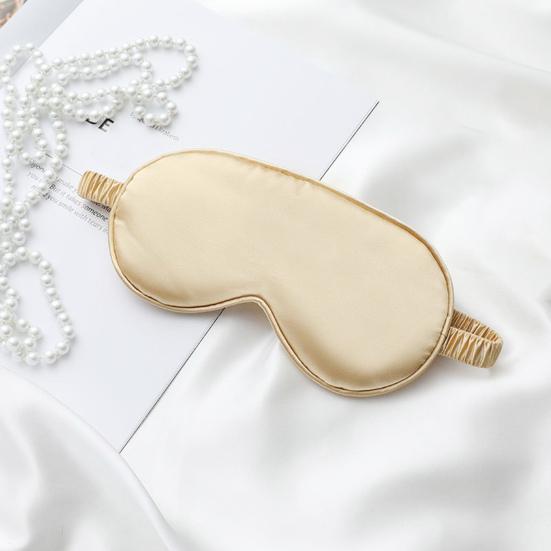 Eye Shade Convenient No Eye Pressure Compact Eye Patch Sleep Silky Eye Cover Eyeshade Cover Travel Accessory