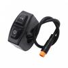 Electric Bike and Scooter 2in1 Switch Button for Headlight and Speaker 3pin