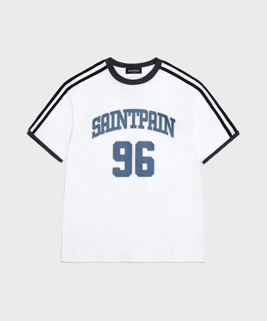 SAINTPAIN Футболка с коротким рукавом Ringer Sp Number Белый