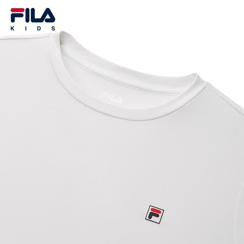 Fila Спортивная вязаная футболка с коротким рукавом для мальчика