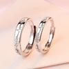 Trendy Versatile Open Adjustable Female ECG Index Finger Ring