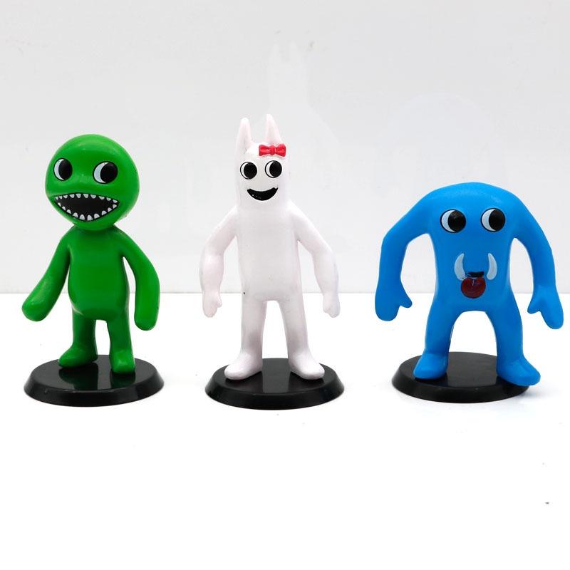 Game Garten of Banban Action & Toy Figures With Base Game Monster Doll Cartoon Peripheral Cake Topper Toys