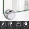 Zinc Alloy Glass Clips Silver Mirror Fasteners New Mirror Clip  Kitchen Cabinet