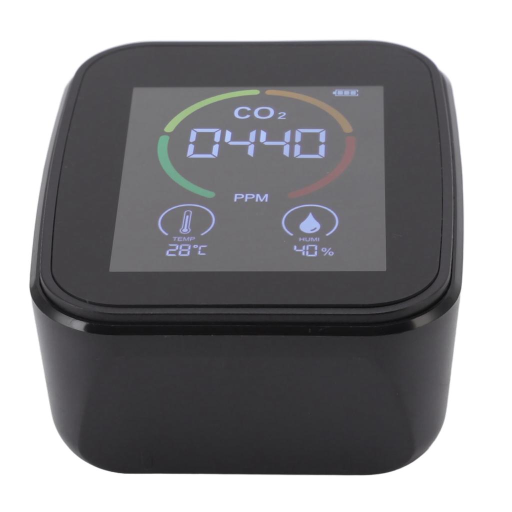 Indoor Air Quality Monitor Co2 Carbon Dioxide Detector TVOC Air Temperature Humidity Quality