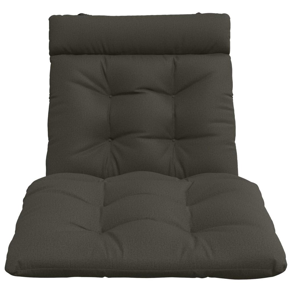 Sun Lounger Cushion VIANEN 100percent  Polyester Anthracite